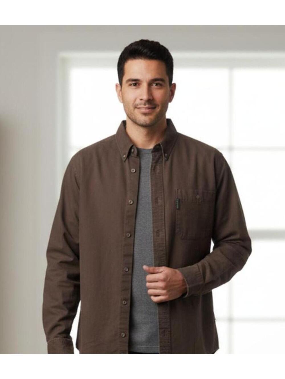 Brand New with Tags Men's Columbia Granite Basin Button Up Cord Shirt Large